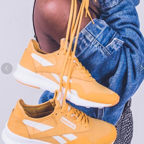 Reebok Women's Vibrant Yellow Sneakers - Picture 6 of 16